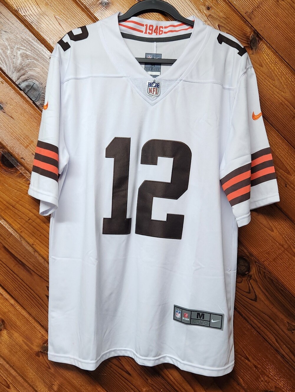 NWOT Cleveland Browns Sanders #12 Jersey